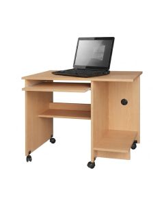 Bureau Informatique à Roulettes Excellent Plus Bois