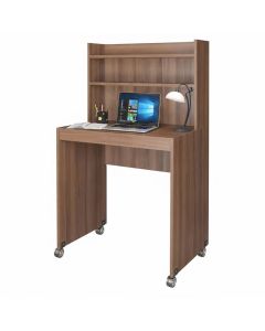 Bureau Informatique à Roulettes SWITCH Aspect Bois