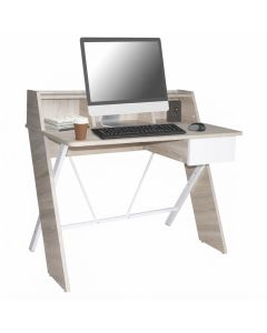 Bureau Informatique SLIM Bois Design Moderne 100cm