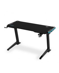 Bureau Gamer Connecté KSIX Réglable à Hauteur - Noir