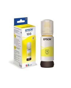 Bouteille D'encre Original EPSON ECOTANK 103 - Jaune (C13T00S44A )