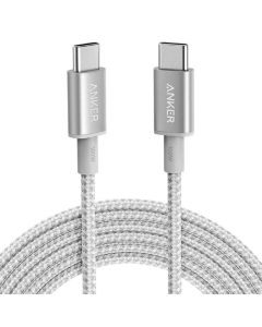 Câble ANKER USB C vers USB C 100W Blanc Charge Rapide PD 1m