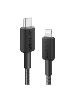 Câble Anker 310 USB-C Vers Lightning 1.8M 60W MFi Noir