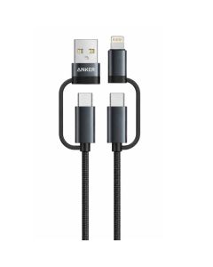 Câble Multi-Connecteurs ANKER C520 120W USB-C & Lightning