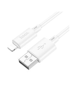 Câble De Charge HOCO X88 USB Vers Lightning - Blanc