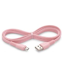 Câble KLGO USB-A vers Micro USB 2.4A Couleur Rose - S-114
