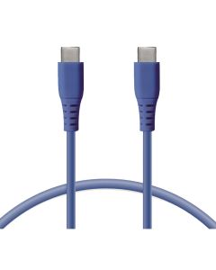 Câble De Charge KSIX USB-C 2.4A - Bleu