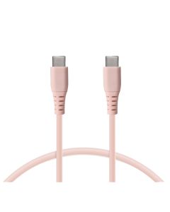 Câble De Charge KSIX USB-C 2.4A - Rose