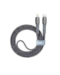 Câble RIVACASE USB-C vers Lightning 1,2 m Gris