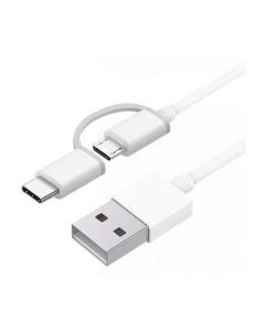 Câble De Charge XIAOMI Mirro USB Vers Type-C - Blanc