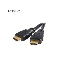 Câble HDMI LUCKTEK Plat 1.5 Mètres Haute Vitesse 18Gbps 4K