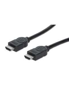 Câble MANHATTAN HDMI mâle vers mâle 15 Mètres  - Noir