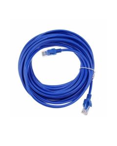 Câble Réseau 15 Mètres RJ45 UTP Cat 6  - Bleu