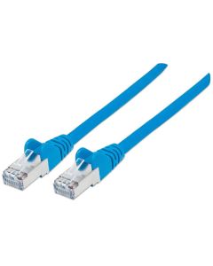 Câble Réseau INTELLINET STFP Cat 6A RJ45 1M Bleu
