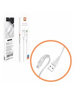 Cable De charge wuw-x166 2.4A MICRO - Blanc