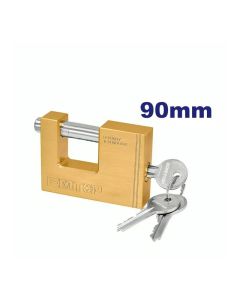 Cadenas Rectangulaire 90mm EMTOP EPDKH9001 | Sécurité