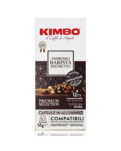 Paquet De 10 Capsules KIMBO Espresso Barista Ristretto