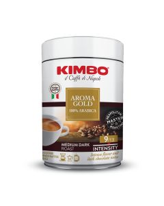 Café Moulu Espresso KIMBO Aroma Gold - 250 gr