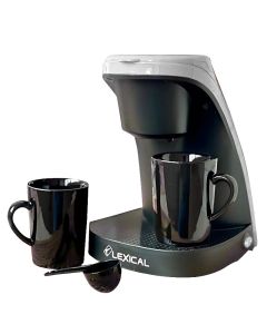 Cafetière Électrique LEXICAL LEM-0620 450Watts - Blanc