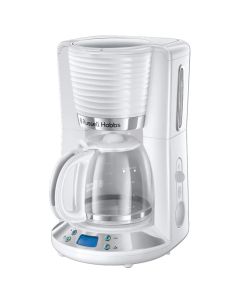 Cafetière Électrique RUSSELL HOBBS Inspire 1.25L - Blanc