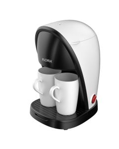 Cafetière Électrique FLORIA ZLN9298 250ml - Blanc