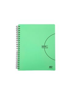 Cahier KO Wiro 300 Pages PF Avec Couverture Plastique Pastel (8500477)