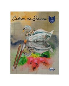 Cahier de dessin OMEGA 16 Pages 24 x 32 cm 10/10