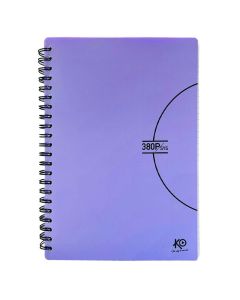 Cahier KO Wiro PF 380 Pages 80g|Couverture Plastique Pastel