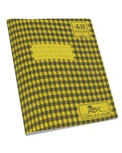 Cahier Super 48 Pages 60Gr JAUNE 