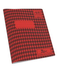 Cahier Super ABC 48 Pages 60Gr Rouge 