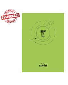 Cahier Piqué YAMAMA 96 Pages Seyès BMV Petit Modèle Vert
