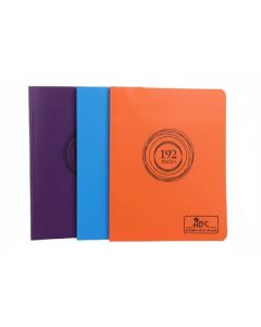 Cahier Piqure ABC 192 Pages Séyès 21 x 29.7 cm couv plastique