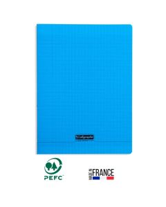 Cahier Piqûre CALLIGRAPHE 192 Pages 90 Gr Seyès 21x29.7 cm - Bleu