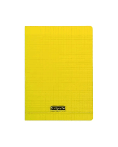 Cahier Piqûre CALLIGRAPHE 192 Pages 90 Gr Seyès 24x 32 cm - Jaune 