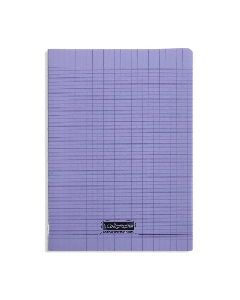 Cahier Piqûre CALLIGRAPHE 192 Pages 90 Gr Seyès 24x 32 cm - Violet 