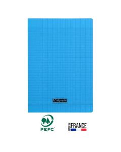 Cahier Piqûre CALLIGRAPHE 96 Pages 90Gr Seyès 21x29.7 - Bleu