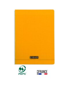 Cahier Piqûre CALLIGRAPHE 96 Pages 90Gr Seyès 21x29.7 Orange