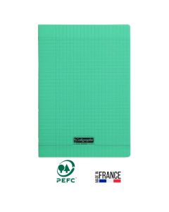 Cahier Piqûre CALLIGRAPHE 96 Pages 90Gr Seyès 21x29.7 - Vert