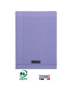 Cahier Piqûre CALLIGRAPHE 96 Pages 90Gr Seyès 21x29.7 cm - Violet