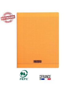 Cahier Piqûre CALLIGRAPHE 24x32 cm 96 Pages Seyès Orange 90g