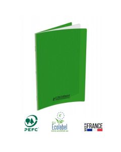 Cahier Piqûre CONQUERANT 192 Pages 70 Gr Seyès - Vert 
