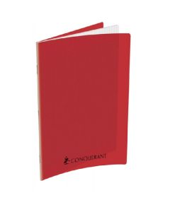 Cahier Piqûre Conquérant 192 Pages Rouge