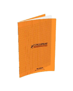 Cahier Piqûre CONQUERANT 96 Pages 90 Gr Seyès 24x32 cm - Orange 