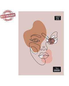 Cahier Piqué YAMAMA 140 Pages Couverture Carton 60g | BMV
