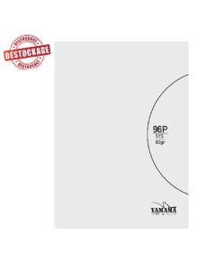 Cahier Piqure YAMAMA 96 Pages UNI SYS BMV 21x29,7cm 80Gr - Transparent
