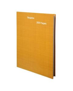 Cahier Registre A4 200 Pages 5x5 