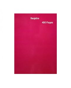 Cahier Registre A4 400 Pages 5x5