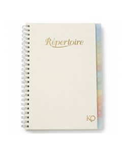 Cahier Répertoire KO WIRO 108 Pages Couverture Plastique 21x14.5 cm