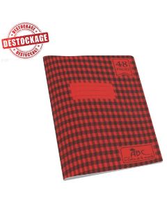 Cahier Super ABC 48 Pages 60Gr Rouge 