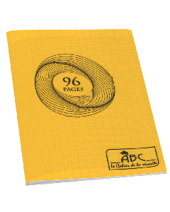 Cahier Super ABC 96 Pages 60Gr JAUNE